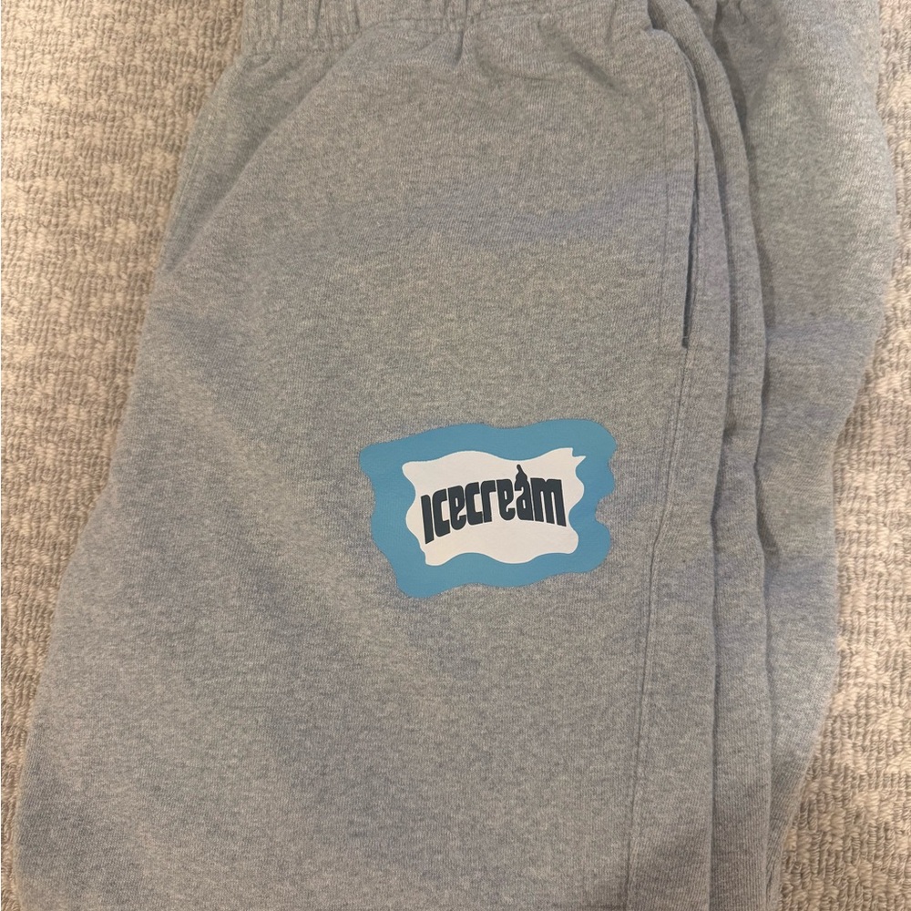 Icecream Blue and Gray Joggers by billionaire boys club